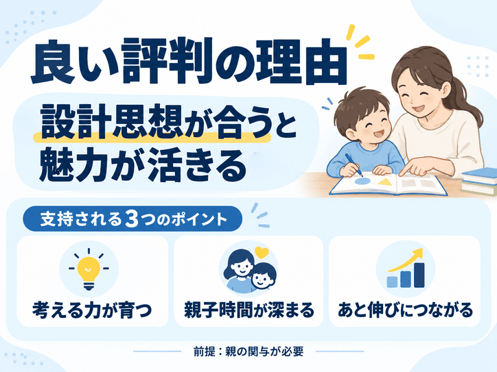 Z会幼児コースの良い評判からわかる実際の魅力